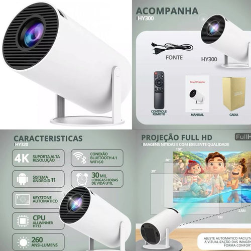 Cinematic 4K Home Theater Projector